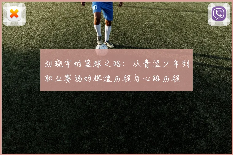 刘晓宇的篮球之路：从青涩少年到职业赛场的辉煌历程与心路历程